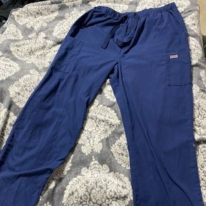 Cherokee navy scrub pants L?